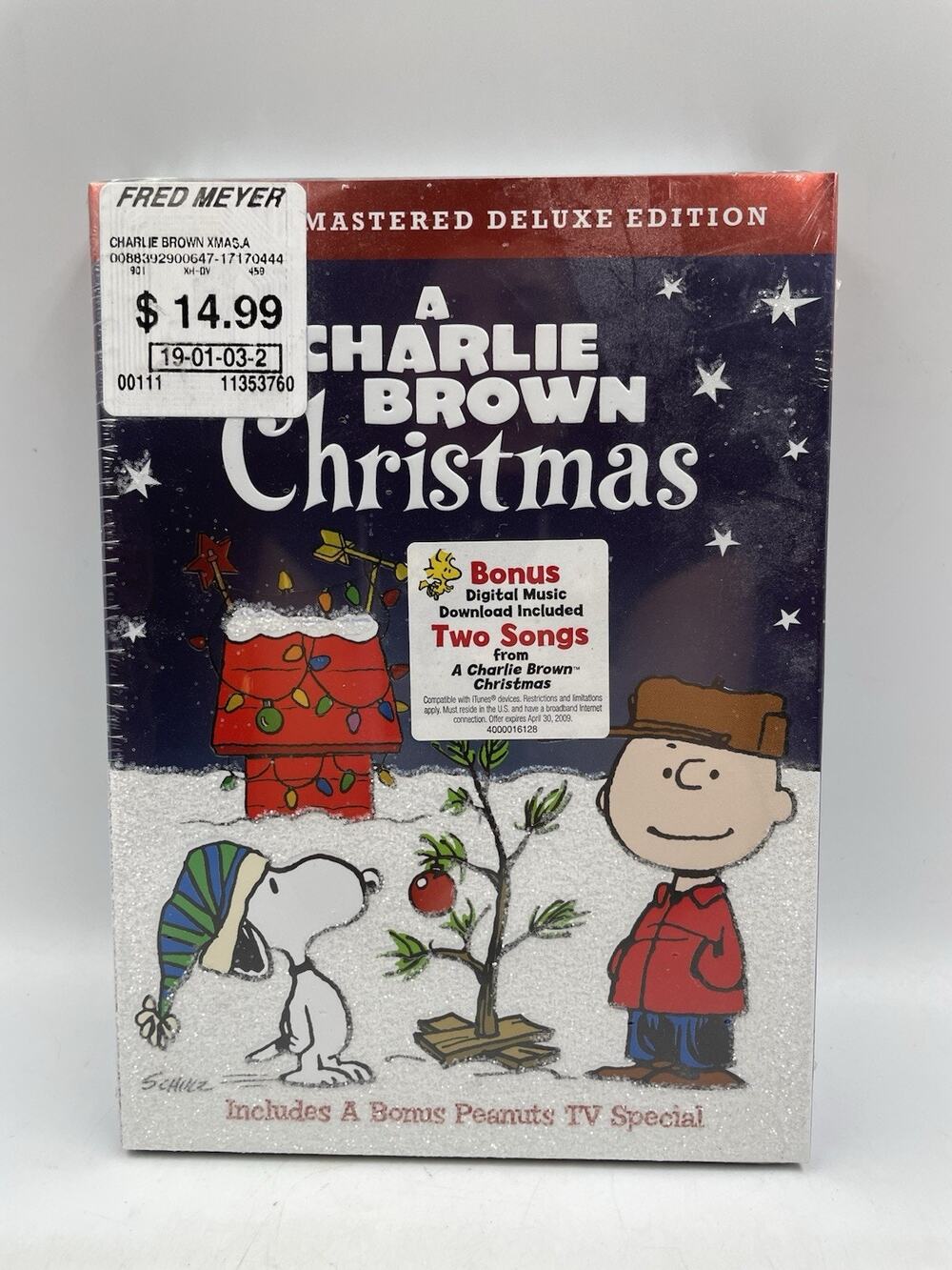 A Charlie Brown Christmas Remastered Deluxe Edition (DVD 2008) PEANUTS Brand New